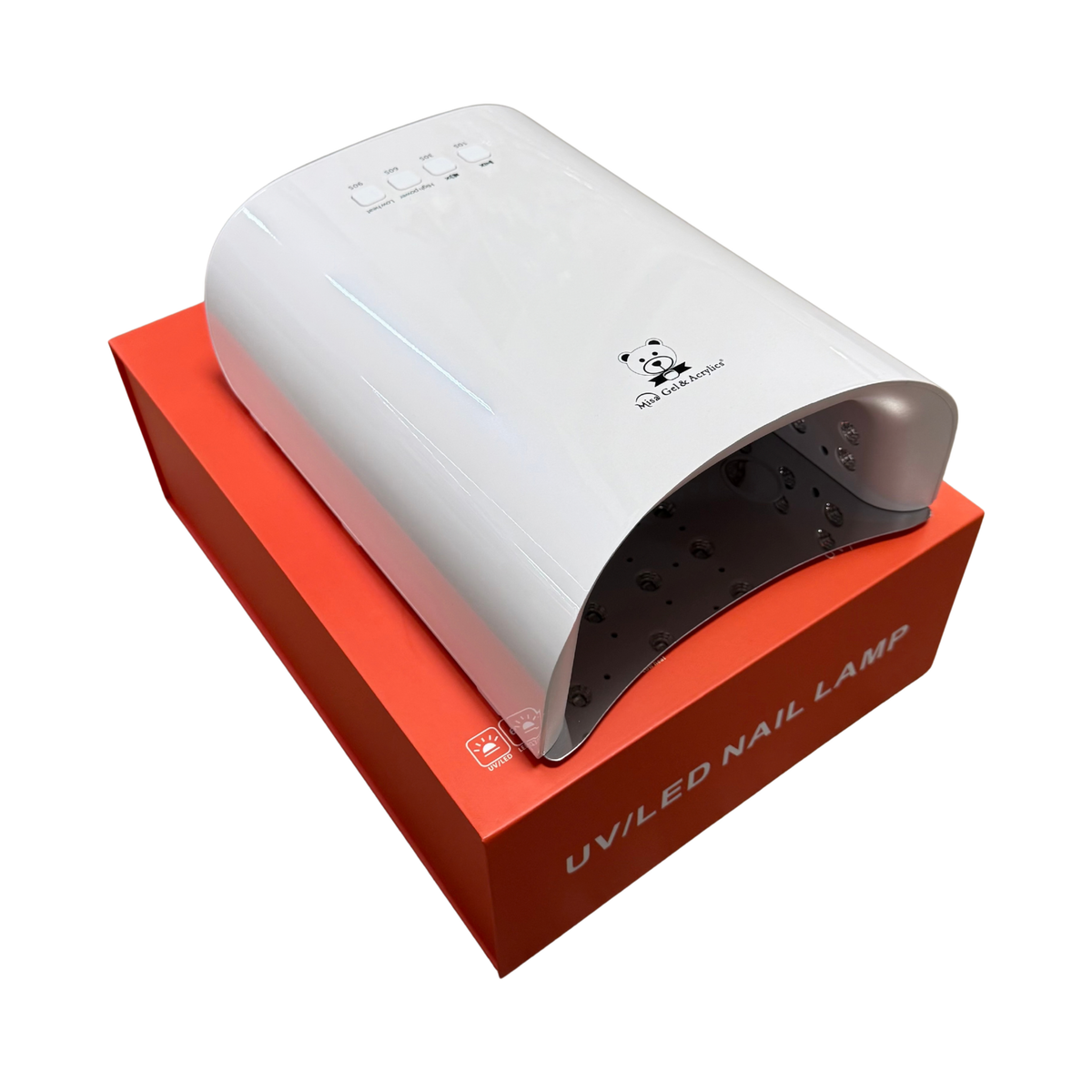 Misa Gel & Acrylics X9 Bat Cordless UV/LED Nail Lamp – 60W Professional Rechargeable Nail Lamp
