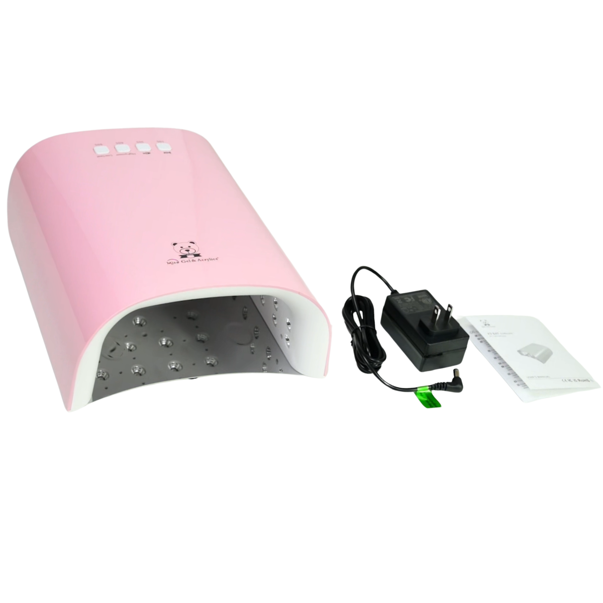 Misa Gel & Acrylics X9 Bat Cordless UV/LED Nail Lamp – 60W Professional Rechargeable Nail Lamp