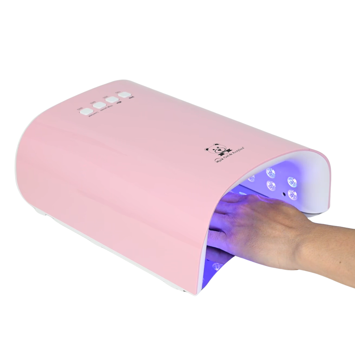 Misa Gel & Acrylics X9 Bat Cordless UV/LED Nail Lamp – 60W Professional Rechargeable Nail Lamp